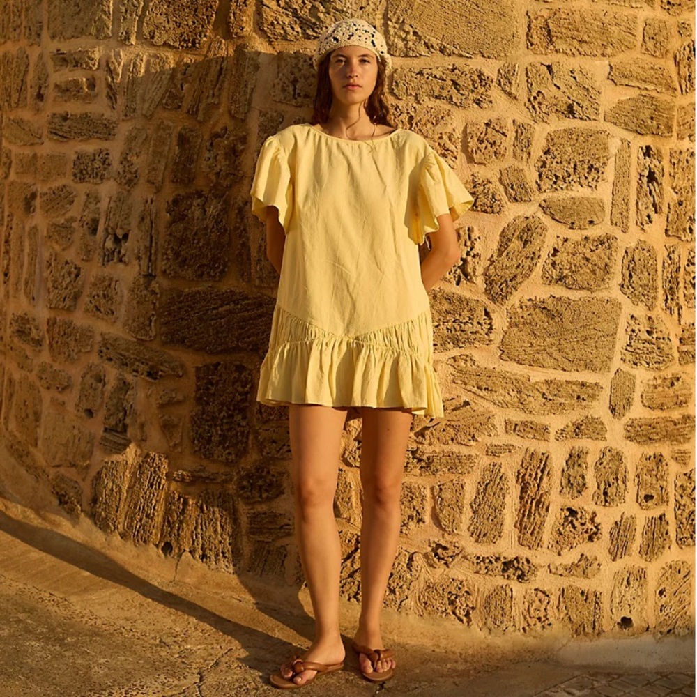 Free People Ruffle Dress